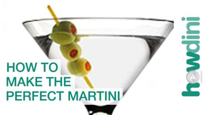 How do you make the perfect martini?