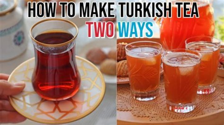 How do you make Turkish tea with two pots?