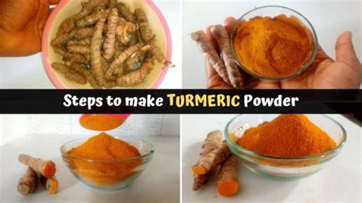 How do you make turmeric powder?