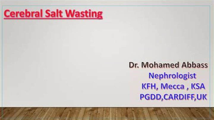 How do you manage cerebral salt wasting?