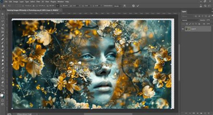 How do you photoshop a face in Photoshop?
