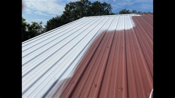 How do you prep an old metal roof for painting?