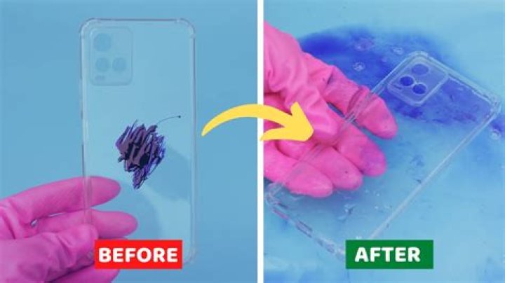 How do you remove ink from a screen?