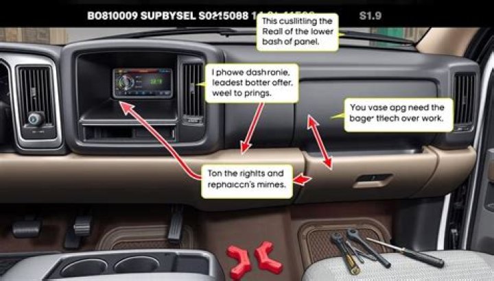 How do you remove the dash on a Ford Super Duty?