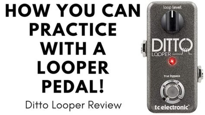 How do you reset a ditto looper pedal?