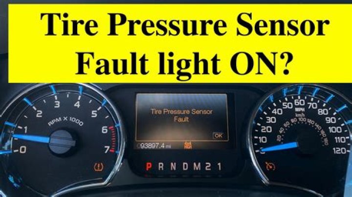 How do you reset the tire pressure sensor on a 2009 Ford f150?