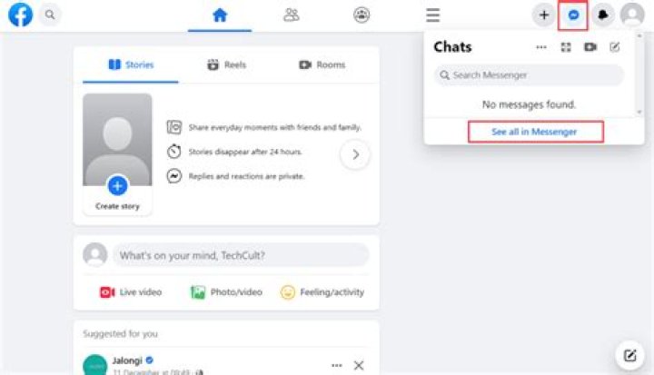 How do you retrieve archived messages on Facebook Messenger?