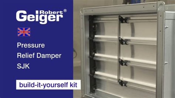 How do you select a pressure relief damper?