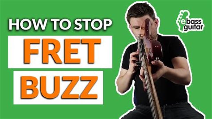 How do you stop fret buzz when playing chords?