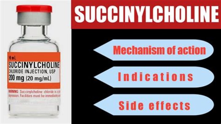 How do you store suxamethonium?