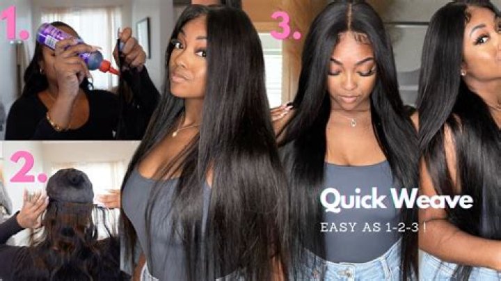 How do you take off a quick weave cap?