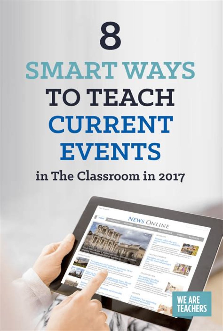 How do you teach current events in elementary school?