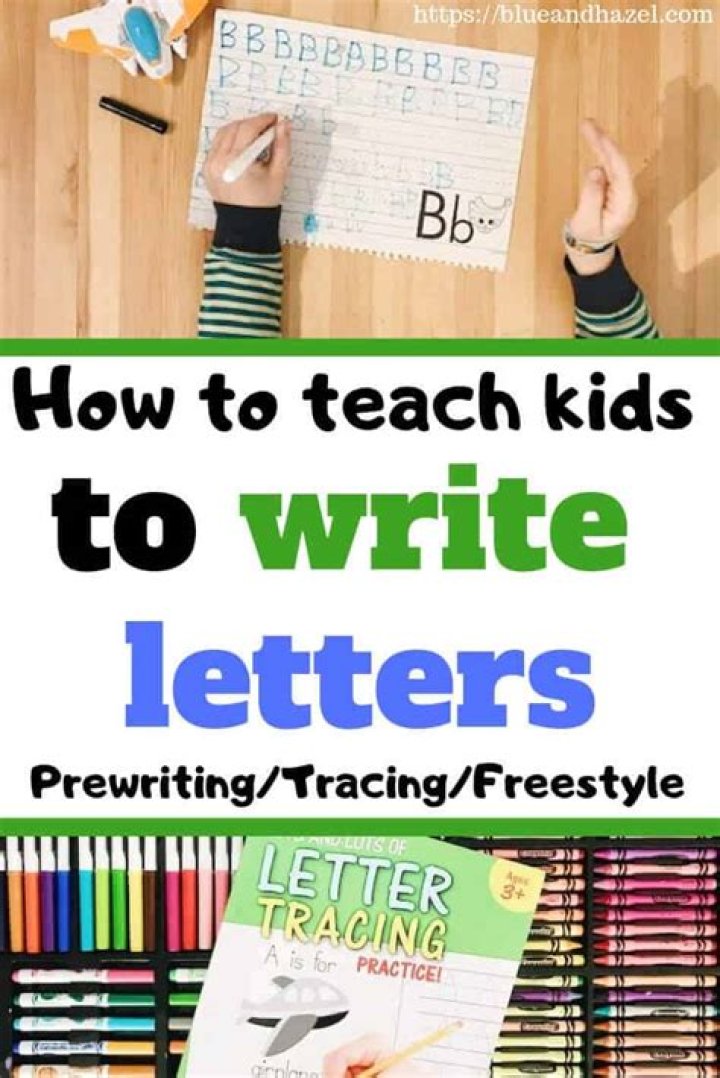 How do you teach preschoolers to write?