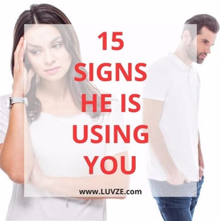 How do you tell if a guy is using you for a hookup?