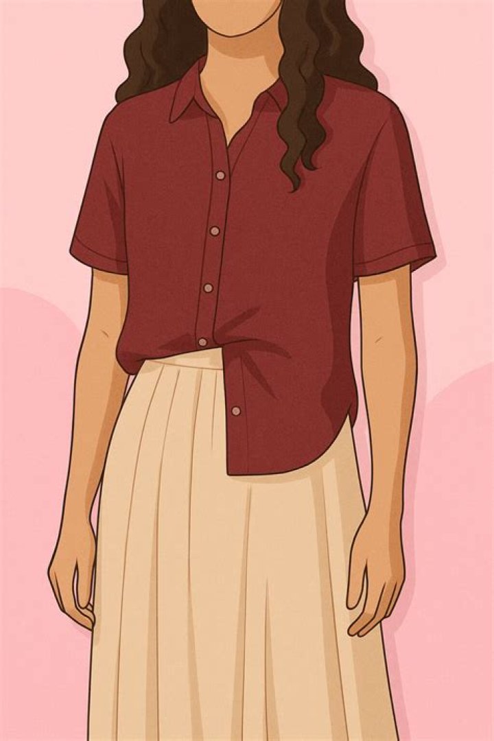 How do you tuck in a blouse?