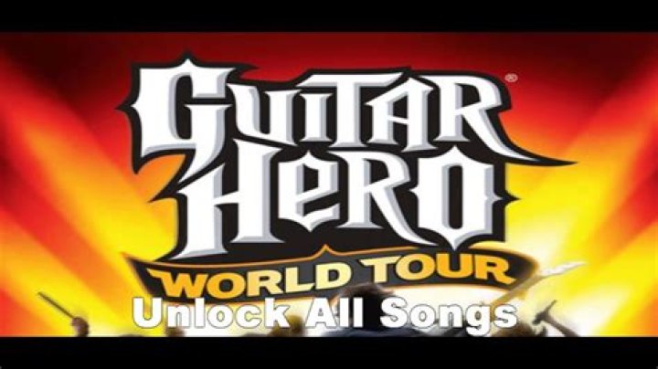 How do you unlock all songs on Guitar Hero 4?