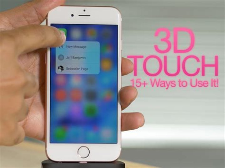 How do you use 3D Touch on iPhone 6s Plus?