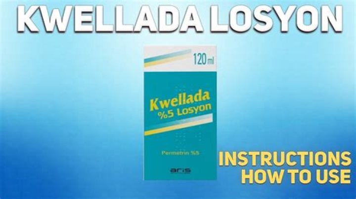 How do you use Kwellada lotion?