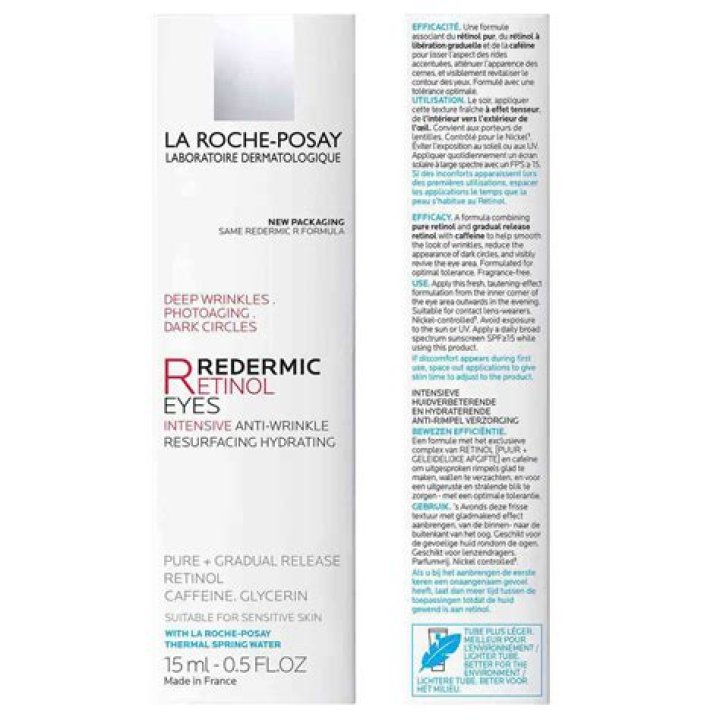 How do you use La Roche-Posay Redermic Retinol eyes?