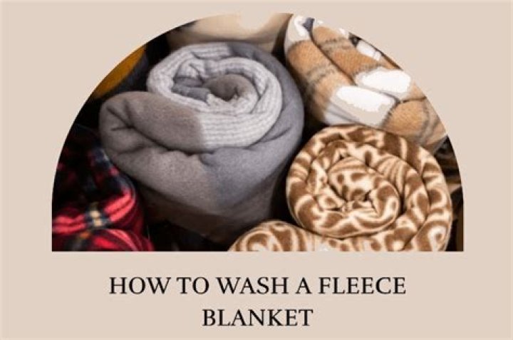 How do you wash a fleece blanket without ruining it?