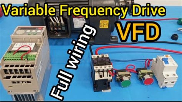 How do you wire a variable frequency drive?