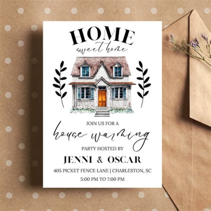 How do you write a housewarming invitation letter?
