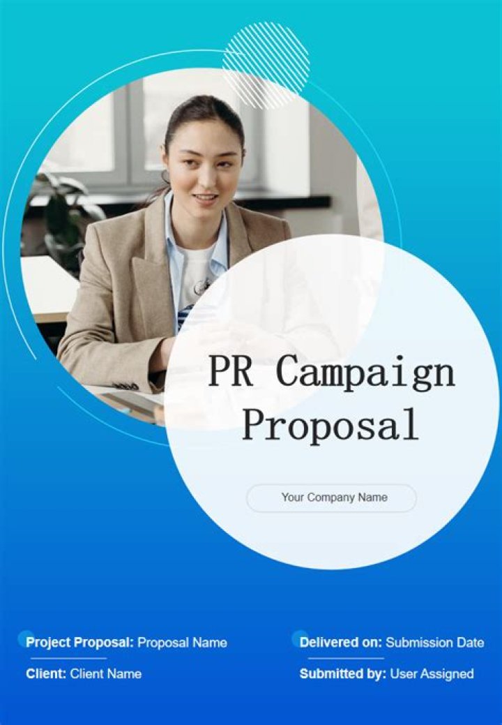 How do you write a marketing campaign proposal?