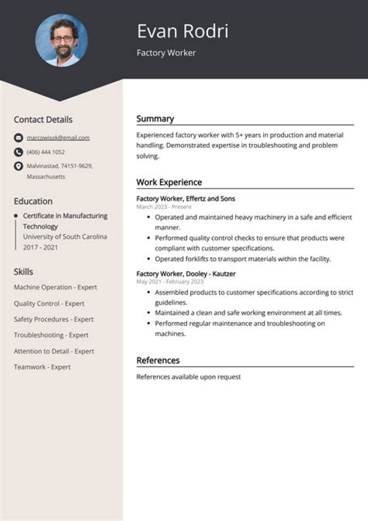 How do you write a PLC on a resume?