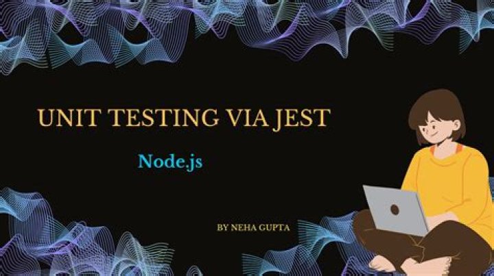 How do you write a unit test in node JS?