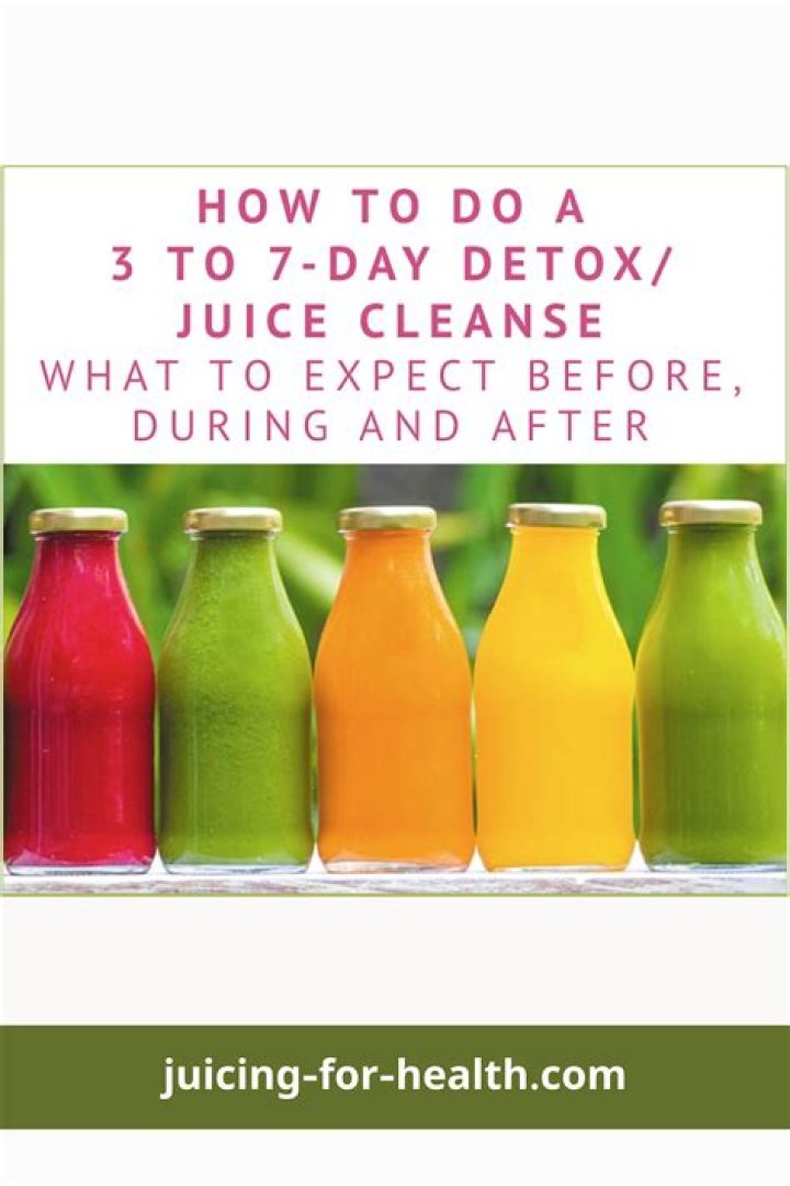 How does a 7 day detox work?