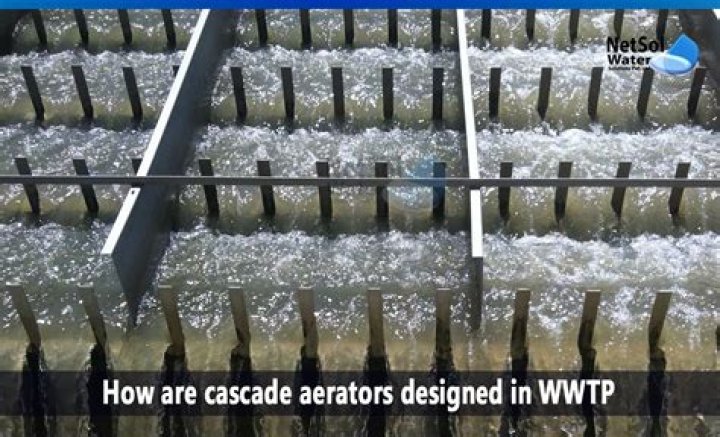 How does a cascade aerator work?