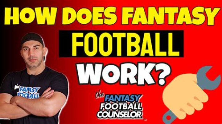 How does fantasy football work on ESPN?
