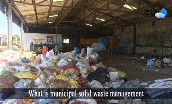 How does municipal waste affect the environment?