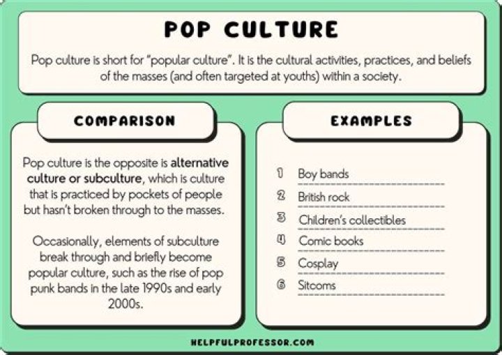 How does popular culture differ from high culture?