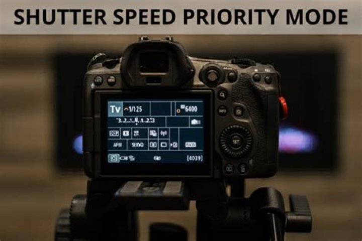 How does shutter speed priority work?