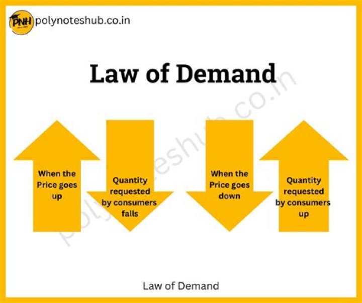 How does the law of demand affect your decision making?