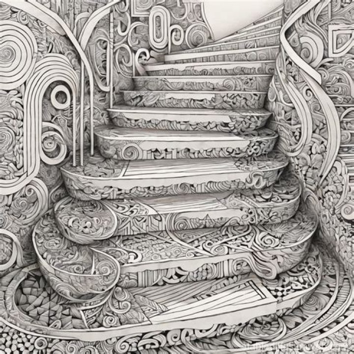 How does the Penrose stairs illusion work?