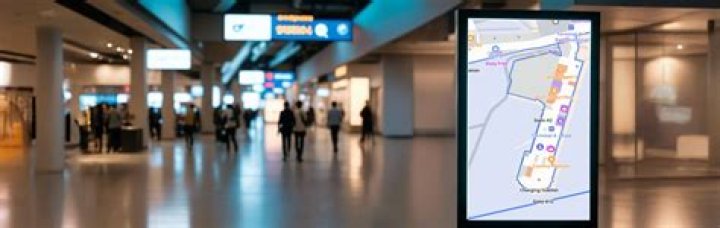 How far is terminal A from terminal B in Johannesburg airport?