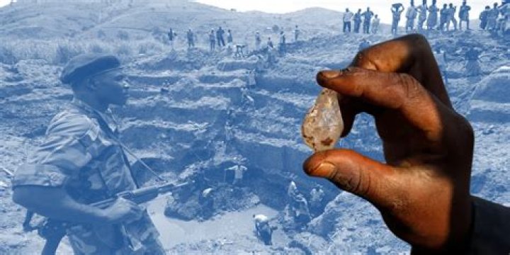 How have diamonds contributed to civil wars and unrest in Angola?