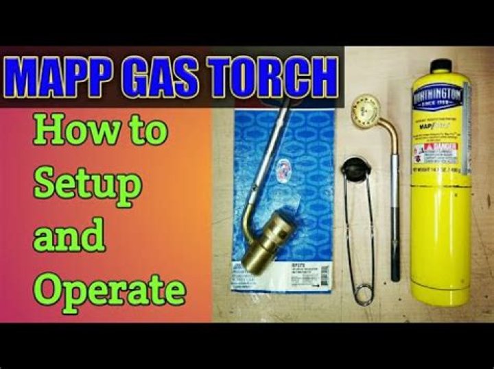 How hot does MAPP gas get without oxygen?
