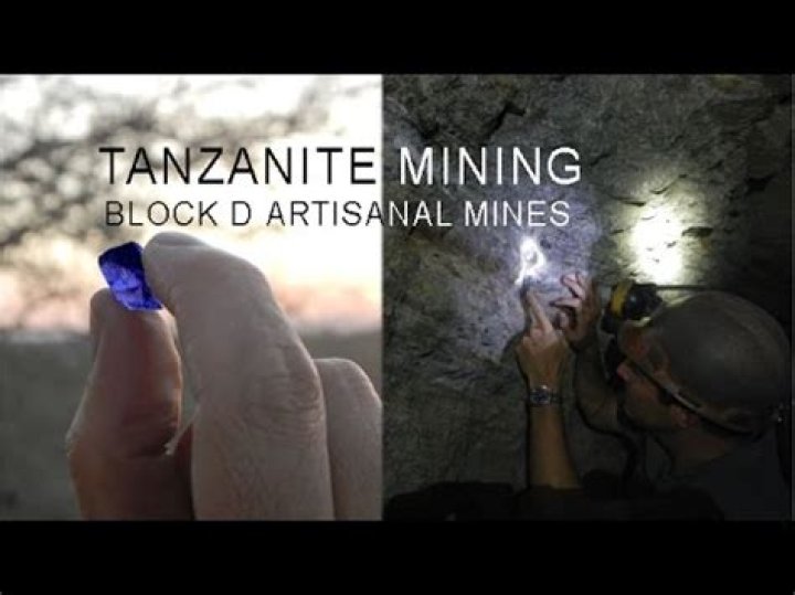 How is tanzanite mined?