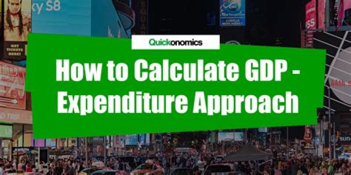 How is the expenditure approach used to calculate GDP?