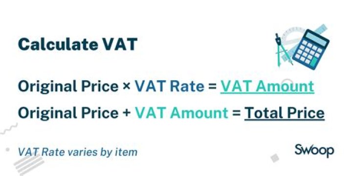 How is VAT tax calculated?