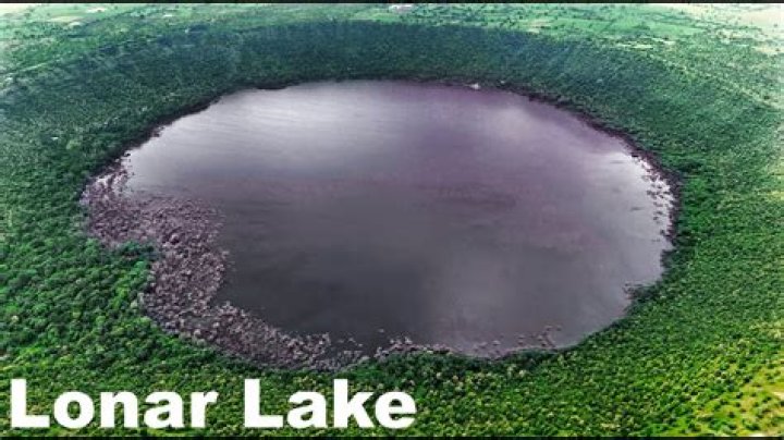 How Lonar lake was formed?