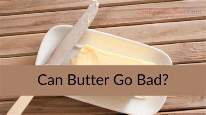 How long does it take for butter to go bad if not refrigerated?