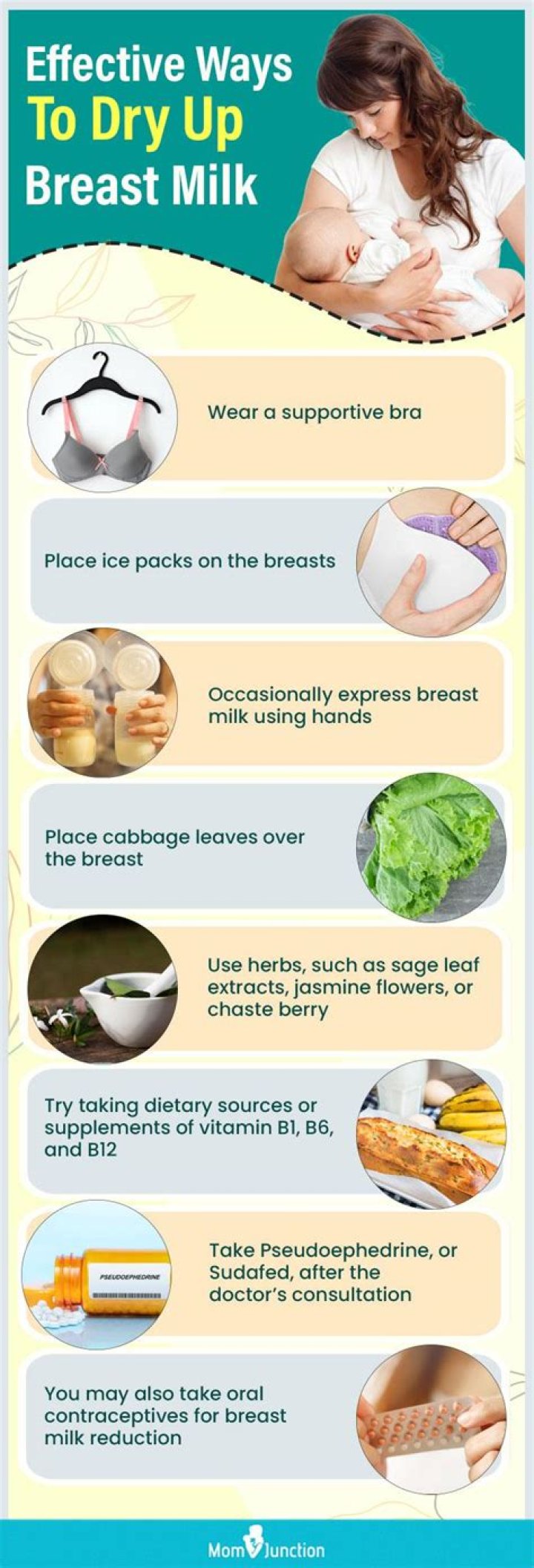How long does it take for milk to dry up if not breastfeeding?