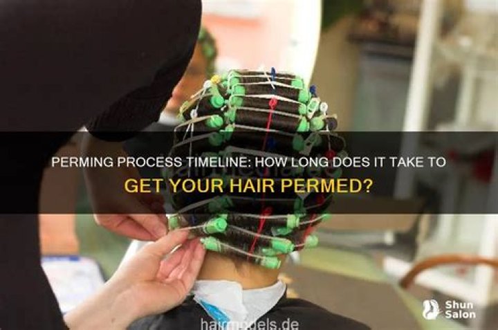 How long does it take permed hair to Loc?