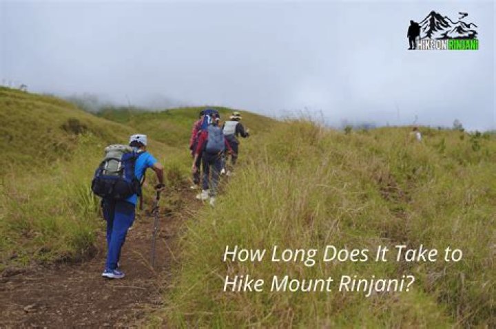 How long does it take to hike Mount Rinjani?