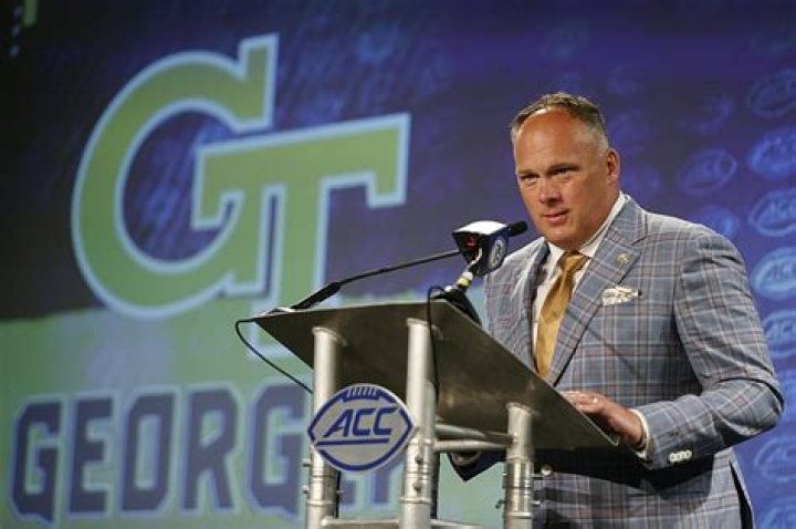 How long has Geoff Collins been at Georgia Tech?