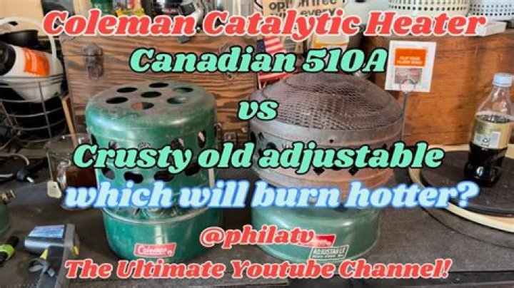 How long will a Coleman catalytic heater work?